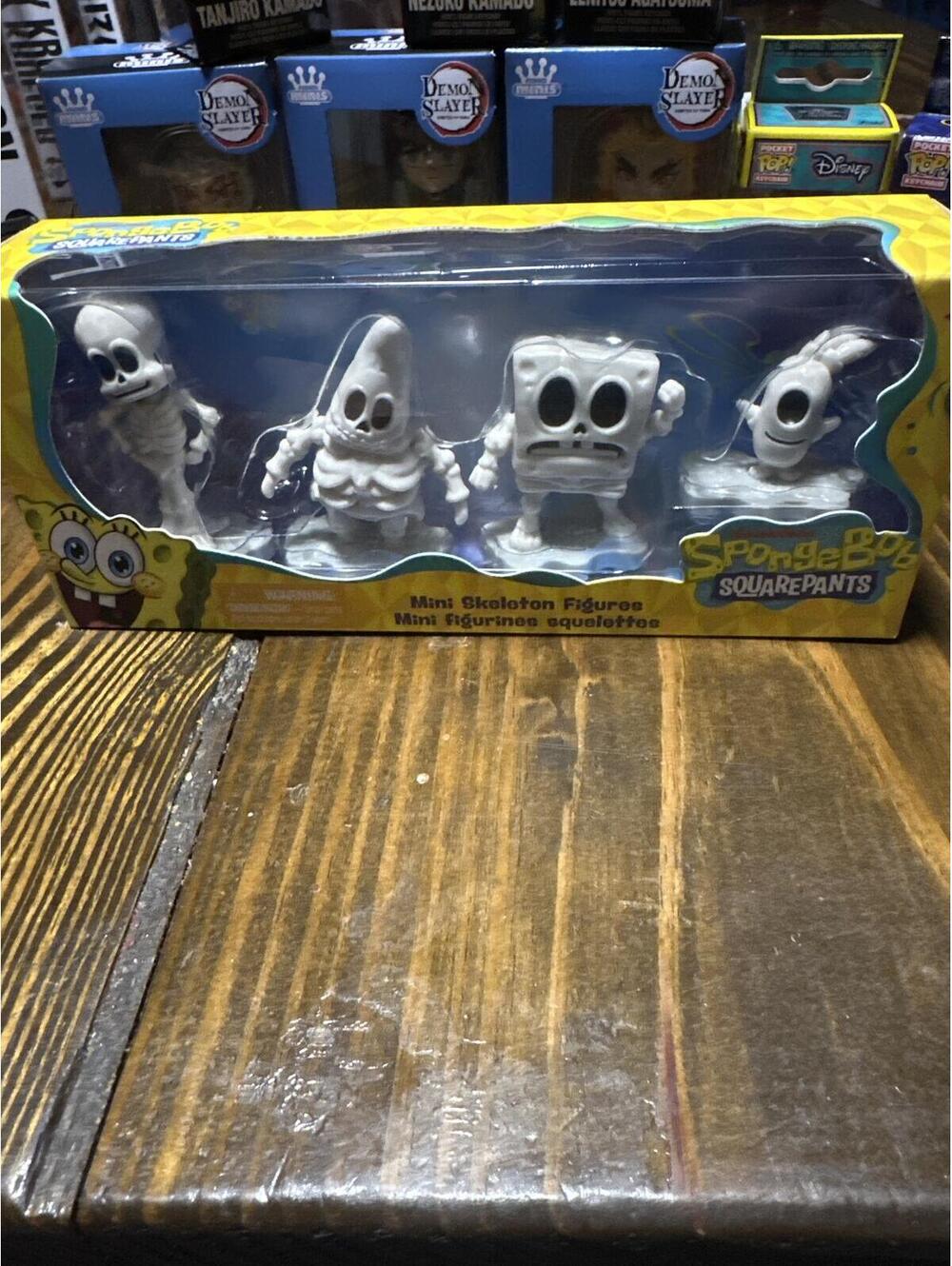 SpongeBob SquarePants Mini Skeleton Figures Box Set